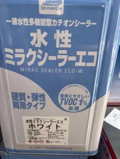 使用済み 増量 水性ミラクシーラーエコ 19kg ホワイト - メルカリ