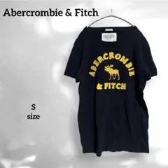 【Abercrombie & Fitch】人気✨️(S)ロゴ刺繍 半袖Tシャツ
