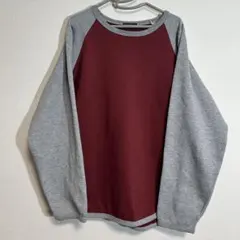 古着　90s オールドユニクロ　ラグラン　スウェット