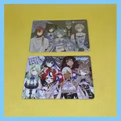 ホロライブ カード チョコ キャラクター ブロマイド 2枚セット まとめ売り