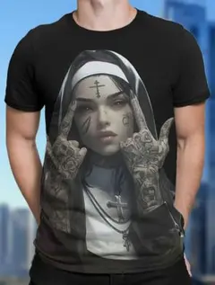 修道女 TシャツXXL