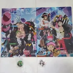 くら寿司　ビッくらポン　ワンピース　ゾロ　クリアファイル/鬼滅の刃　禰豆子