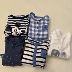 ロンパース　カバーオール　5枚セット　70size