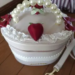 Maison de FLEUR ケーキ型ショルダーバッグピンク