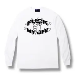 FUCK MY LIFE ロングスリーブカットソー 最終値下げ