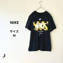 ナイキ　Nike グラフィックTシャツ ブラック/イエロー　サイズM スポーツ