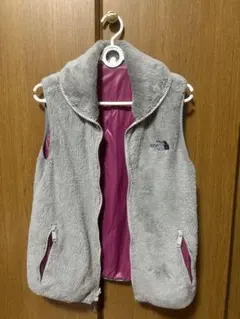 The North Face パープルレーベルフリースベストリバーシブル　グレー