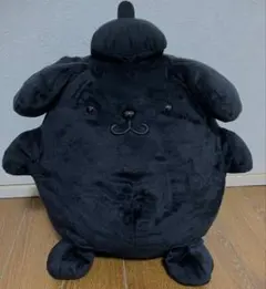 サンリオ ポムポムプリン BIG ぬいぐるみ　ブラックフライデー すっごい黒さ！ブラックフライデーのBIGなポムポムプリンがナムコ限定