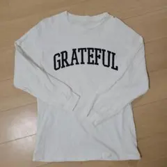長袖Tシャツ Lサイズ ホワイト