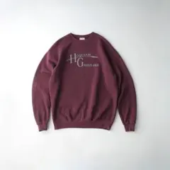 Lee 00's Logo Print Sweatshirt Bordeaux