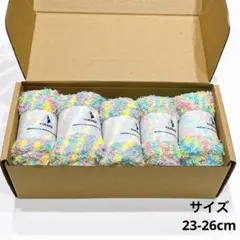 レディース もこもこ靴下 ルームソックス 5足セット