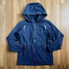 Lノースフェイスレディースハイベントネイビー紺マウンテンジャケットパーカー