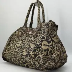 19156✨️ヴィヴィアンウエストウッド 天然繊維 オーブ金具 ヤスミン バッグ