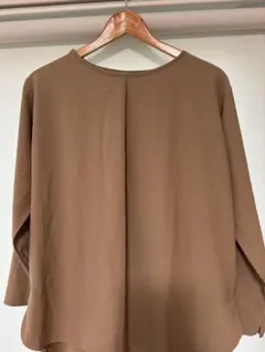 AZUL BY MOUSSY 長袖ブラウス ブラウン Sサイズのサムネイル