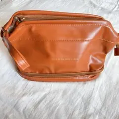 ☘️メイクボックス バニティ　大容量　モカブラウン　メイク　化粧ポーチ