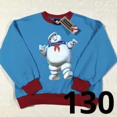 新品　ゴーストバスターズ　チマジロ　マシュマロマン　トレーナー　長袖　裏起毛