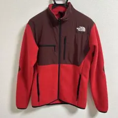 ノースフェイス　メンズ　フリース　デナリ　赤　Mサイズ