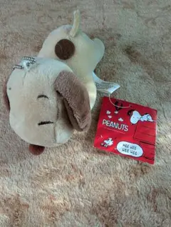 スヌーピー ぬいぐるみマスコット 約10cm