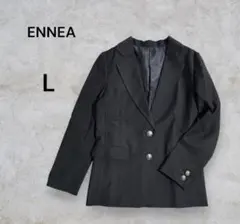ENNEA◆テーラードジャケット　ブラック　セレモニー　オフィス