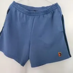 NIKE テニス ハーフパンツ ブルー ヴィンテージ　Lサイズ