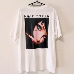 GU イリヤクブシノブ Tシャツ L 白 NOIR TOKYO バックプリント