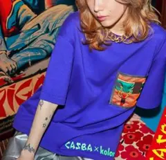 新品　 CORNER SHOP by CASBA　 Tシャツ　サイズ1 パープル