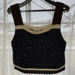 GU かぎあみ風　ベスト