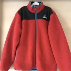 adidas アディダス　ジャンパー　ボア　リバーシブル　150 140