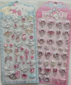 サンリオ　 シール 　ぷっくり立体シール　ぷくぷくシール　3Dステッカー