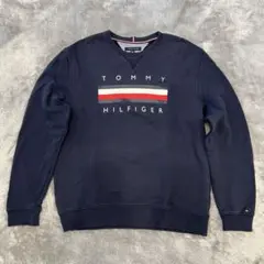 TOMMY HILFIGER トレーナー XLサイズ シンプル ロゴ スウェットのサムネイル