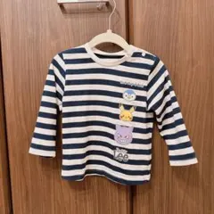 monpoke ポケモン ストライプ 長袖Tシャツのサムネイル