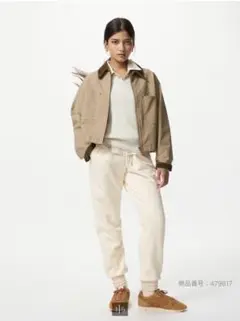 美品　ユニクロ　ヒートテックボアスウェットパンツ