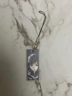 鬼滅の刃 冨岡義勇 木札根付 ストラップ