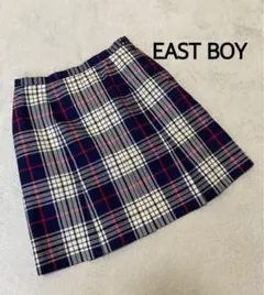 Ernie&Essie♡チェック ウールラップキュロットネイビー お受験 120