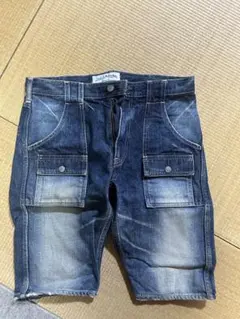 美品　ドミンゴ　デニムハーフパンツのサムネイル
