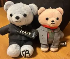 BE:FIRST】ジュノンJUNONくま3体セットおまけ付き - メルカリ