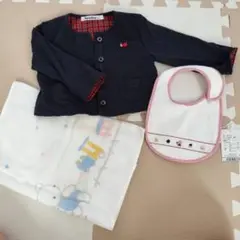 familiar ジャケットアウター 新品スタイ・タオル　まとめ売り サイズ80