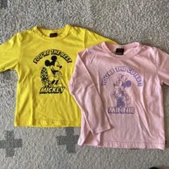 ミッキー ミニー Tシャツ 110サイズ 2枚セット