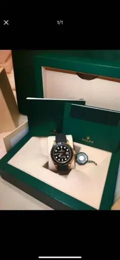 ROLEX 自動巻き時計 ブラック