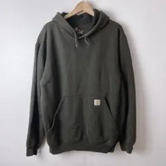 キ*タ様 carhartt フェード　裏起毛　パーカー　メンズ　古着