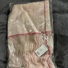 FURLA ピンク チェック マフラー