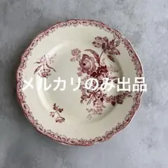 フランスアンティーク クレイユ ジョルジュ・サンドのいちご皿 FRAISE