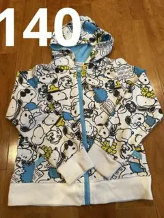 140 スヌーピー パーカー 上着 フード ピーナッツ PEANUTS 子供服