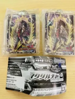 ドラゴンボールZドッカンバトルアクリルチャーム 超サイヤ人4ベジータ 2個セット