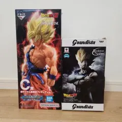 ドラゴンボール/フィギュア/一番くじ孫悟空/grandistaベジータのサムネイル