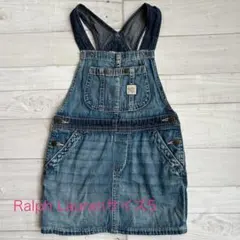 ラルフローレン☆Cotton Denim Overall Dress（サイズ5）