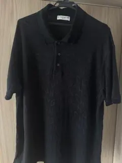 GIVENCHY ジバンシィ ロゴ総柄 ポロシャツ ブラックのサムネイル