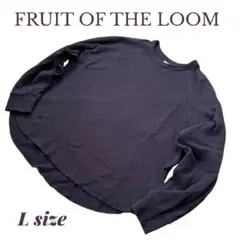 【美品】FRUIT OF THE LOOM サーマルラグランロングT シャツ
