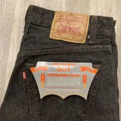 【デッドストック】ビンテージ リーバイス 501 先染ブラック W31 L32