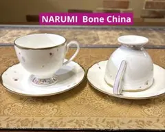 ナルミ＊ボーンチャイナ　pair珈琲カップセット